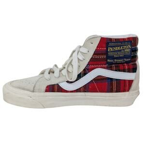 Vans Sk8 Hi Pendleton Tartan Plaid Wool Suede Skate Shoes